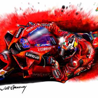 HD desktop Pecco Bagnaia wallpaper