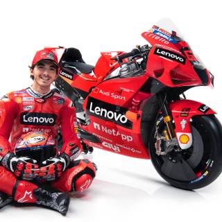 HD desktop Pecco Bagnaia wallpaper