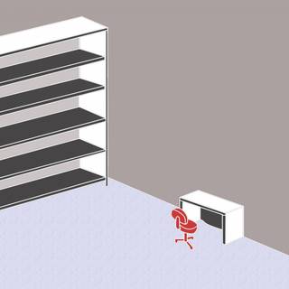 Desktop shelf 8k wallpaper