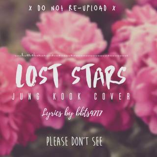 Jungkook Lost Stars wallpaper