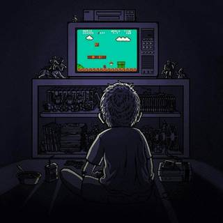 Old video games wallpaper