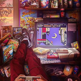 Old video games wallpaper