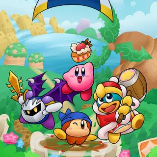 Kirby Super Star wallpaper