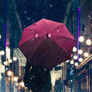 Rainy streets wallpaper