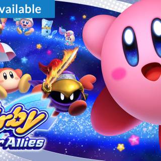Kirby Super Star wallpaper
