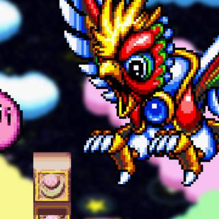 Kirby Super Star wallpaper