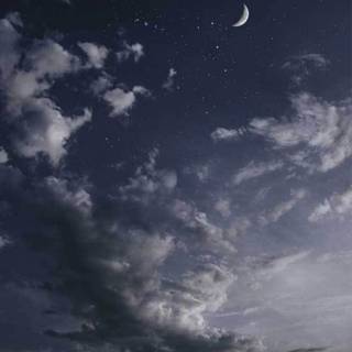 Beautiful calm crescent wallpaper