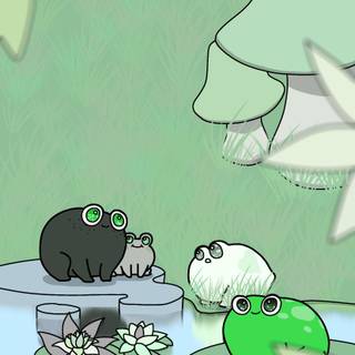 Aromantic anime icon wallpaper