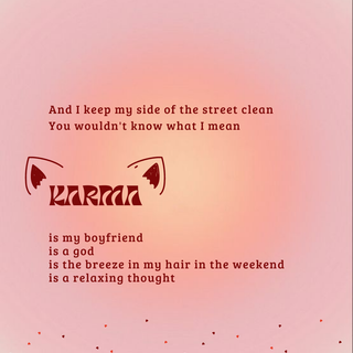 Karma by Taylor Swift wallpaper