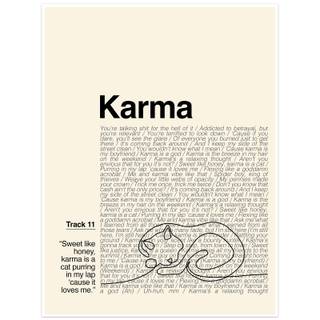 Karma by Taylor Swift wallpaper