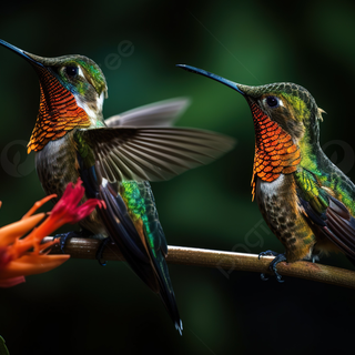 Bee Hummingbird wallpaper