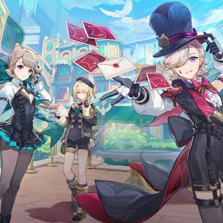 Genshin Impact Fontaine wallpaper