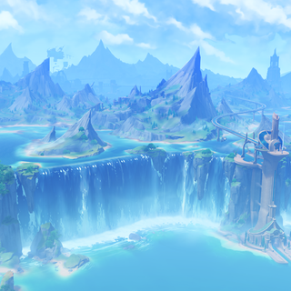 Genshin Impact Fontaine wallpaper