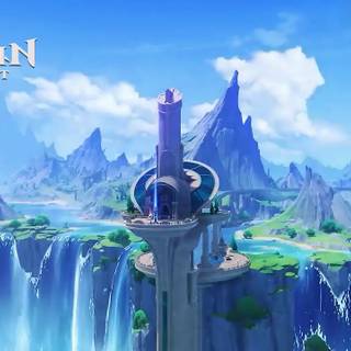 Genshin Impact Fontaine wallpaper