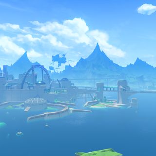 Genshin Impact Fontaine wallpaper