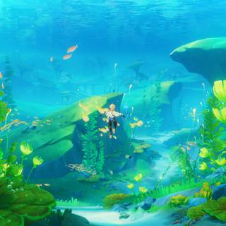 Genshin Impact Fontaine wallpaper