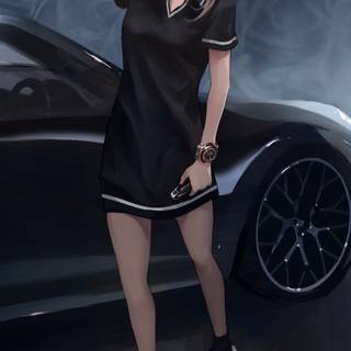 Anime smoker wallpaper