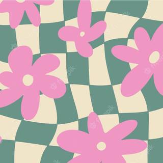 Aesthetic spring preppy wallpaper