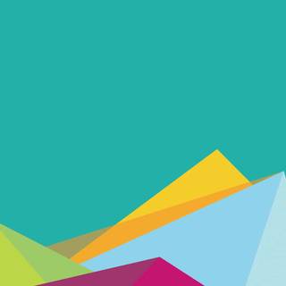 Colorful minimalist wallpaper