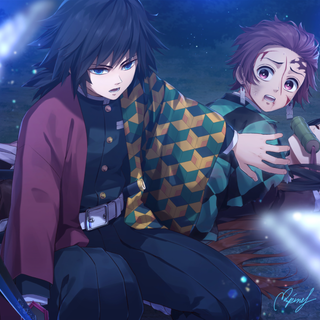 Tanjiro x Giyuu wallpaper