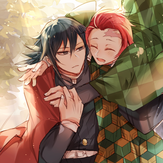 Tanjiro x Giyuu wallpaper