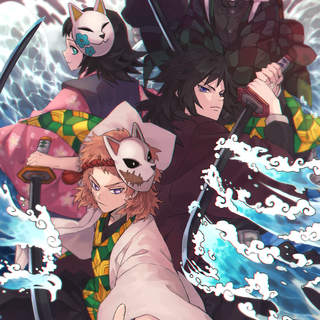 Tanjiro x Giyuu wallpaper