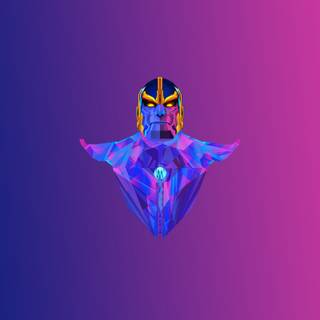 Thanos minimalist wallpaper