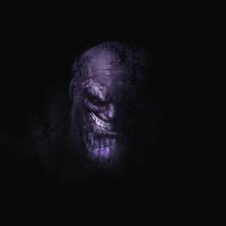 Thanos minimalist wallpaper