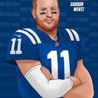 Football player Colts wallpaper