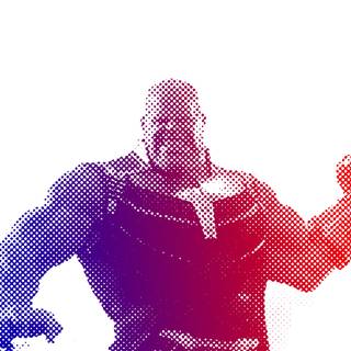 Thanos minimalist wallpaper