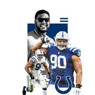 Football player Colts wallpaper