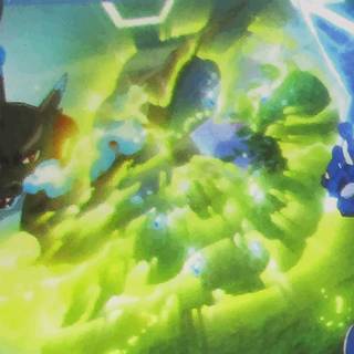 Greninja vs Charizard wallpaper