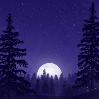 iPhone lilac wallpaper