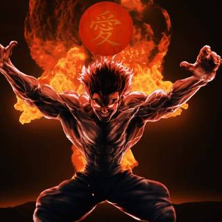 Yujiro Hanma computer wallpaper