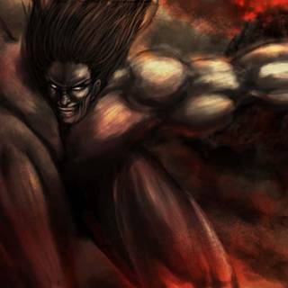 Yujiro Hanma computer wallpaper