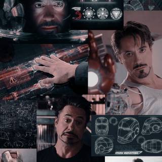 Tony Stark aesthetic wallpaper
