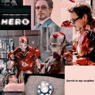 Tony Stark aesthetic wallpaper