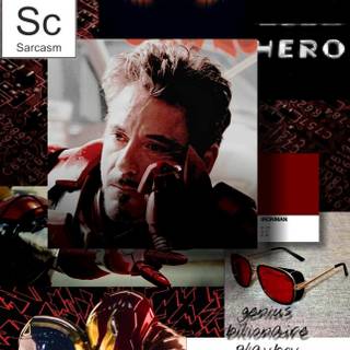 Tony Stark aesthetic wallpaper