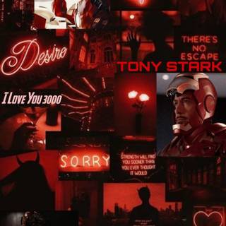 Tony Stark aesthetic wallpaper