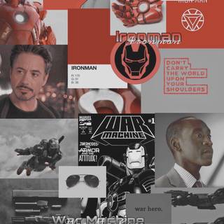 Tony Stark aesthetic wallpaper