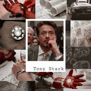 Tony Stark aesthetic wallpaper