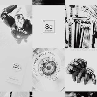 Tony Stark aesthetic wallpaper
