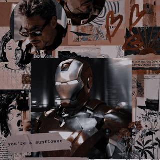 Tony Stark aesthetic wallpaper