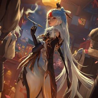 PS4 4k girl wallpaper