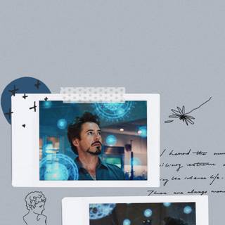 Tony Stark aesthetic wallpaper