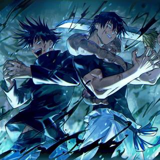 Anime Jujutsu Kaisen PS4 wallpaper