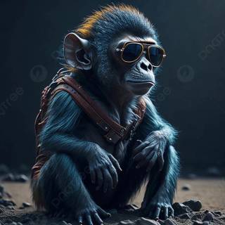 Funky Monkey wallpaper