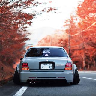 Autumn cars desktop wallpaper