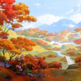 4k autumn Mac Book Pro wallpaper