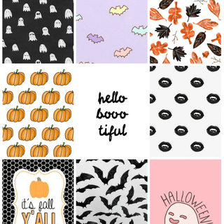 Kawaii Halloween phone wallpaper